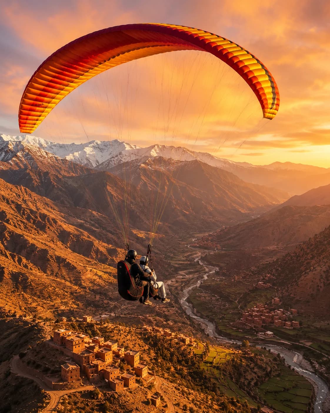 Parapente Atlas Marrakech — vol biplace, moniteur certifié — KingKech